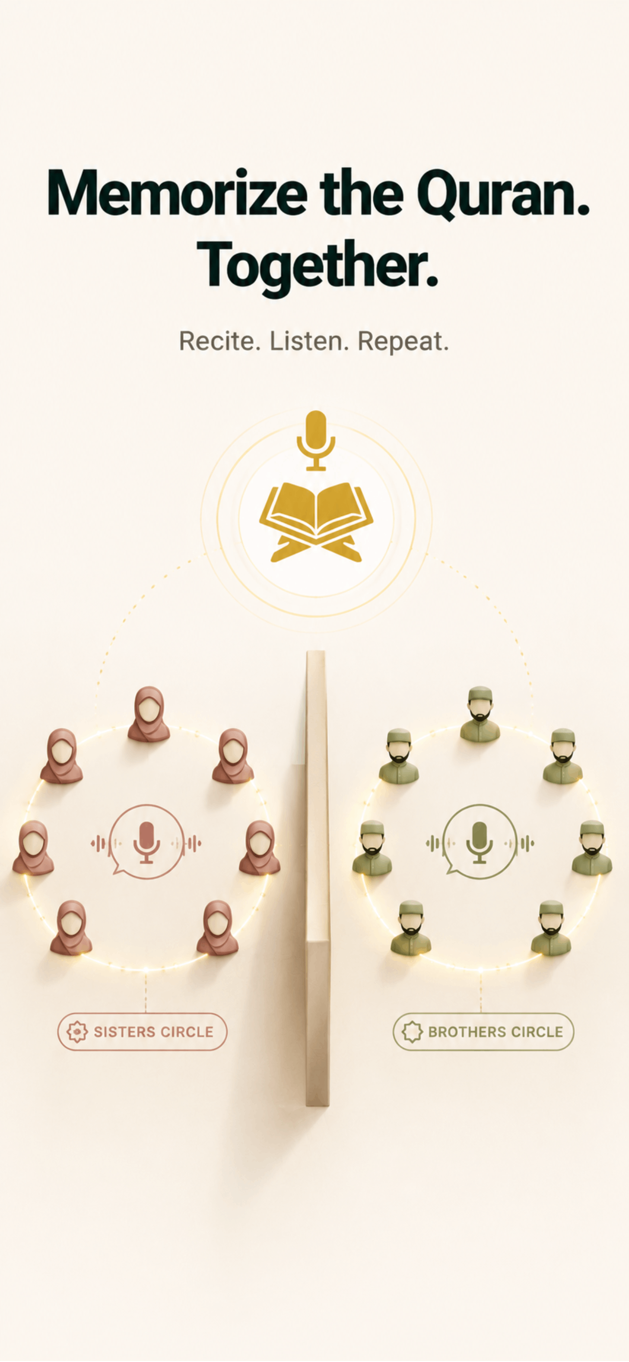 Subcis — live voice circles for memorizing the Quran together